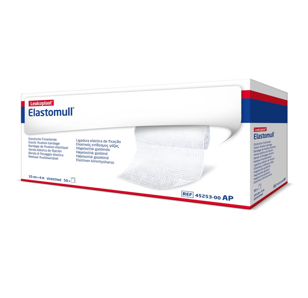 ELASTOMULL bande fix élast 4mx10cm 50 pce