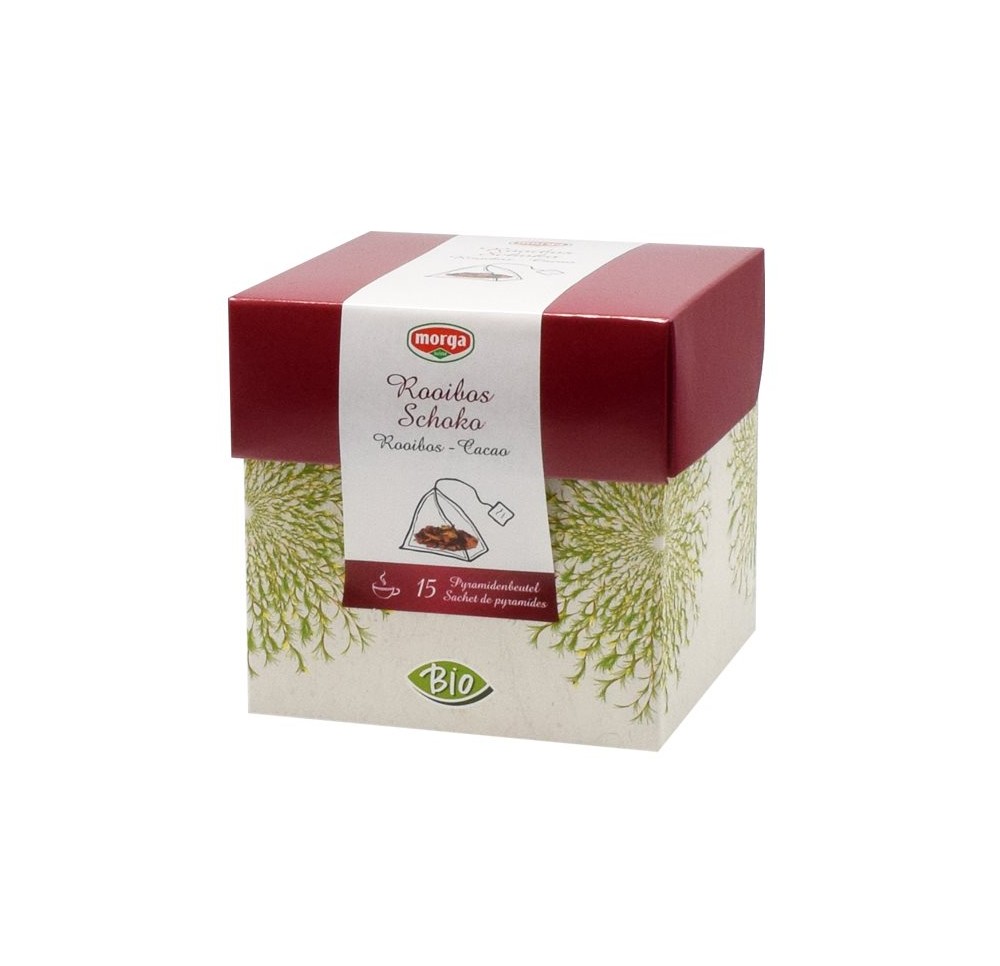 MORGA tisane rooibos-chocolat pyramid bio 15 pce