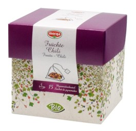 MORGA tisane fruits chili pyramide bio 15 pce