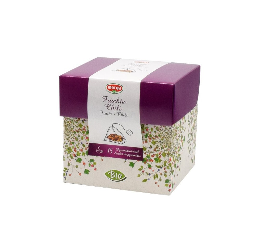 MORGA tisane fruits chili pyramide bio 15 pce