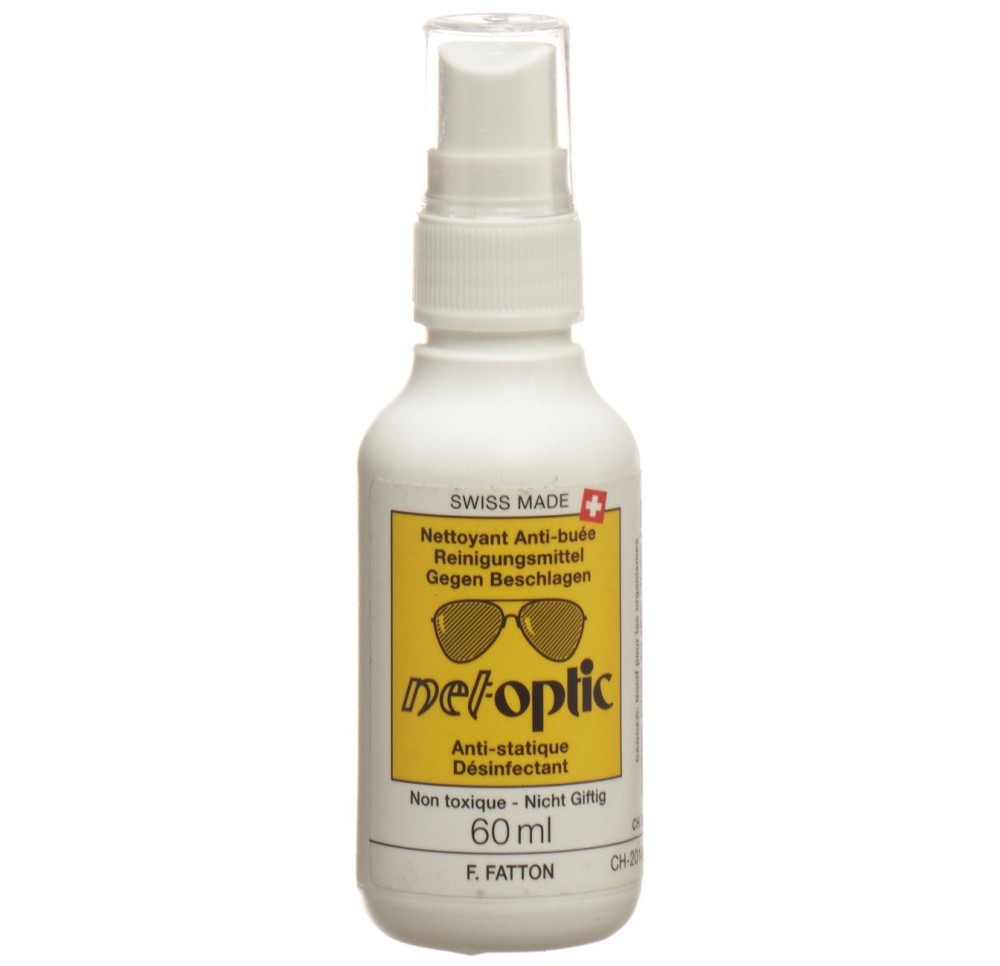 NET-OPTIC nettoyant anti-buée spr 60 ml