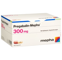 PREGABALIN Mepha caps 300 mg 168 pce