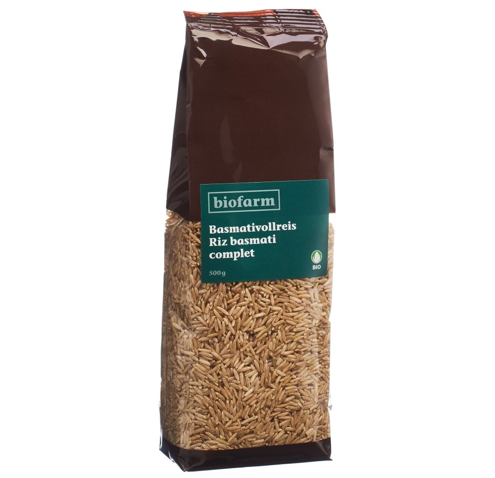 BIOFARM riz basmati bourgeon sach 500 g