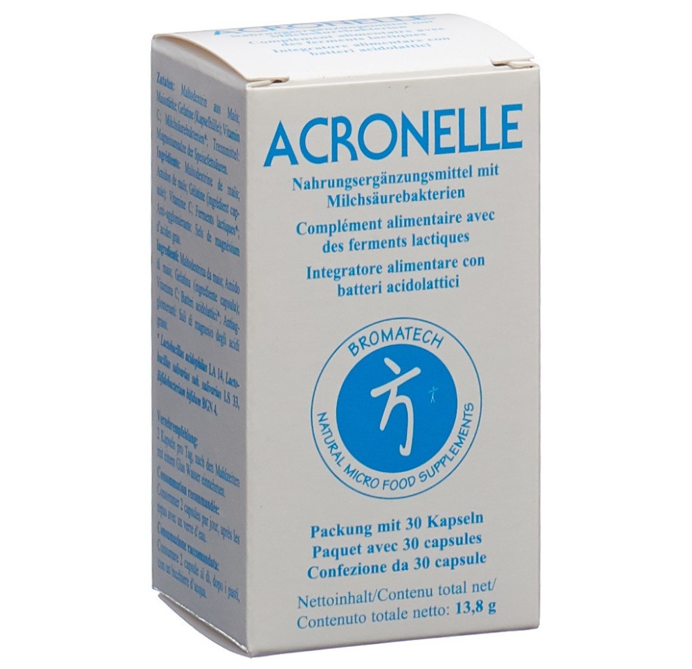 ACRONELLE BROMATECH caps fl 30 pce