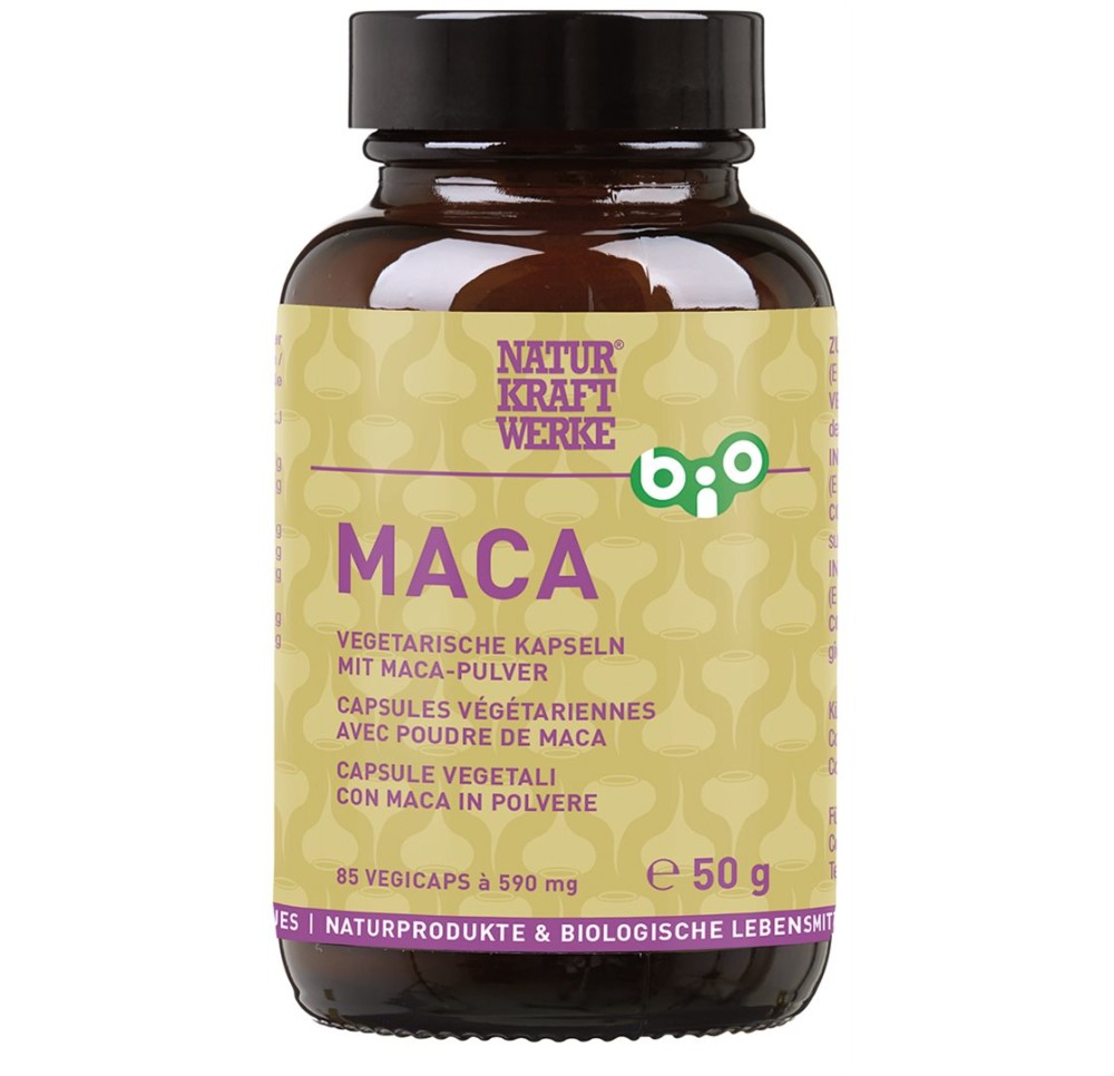 NATURKRAFTWERKE Maca vegicaps bio 85 pce