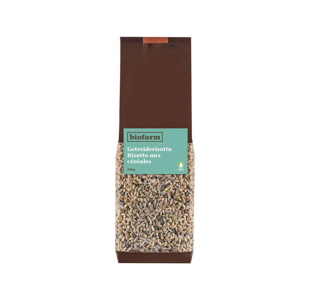 BIOFARM risotto céréales bourgeon sach 500 g