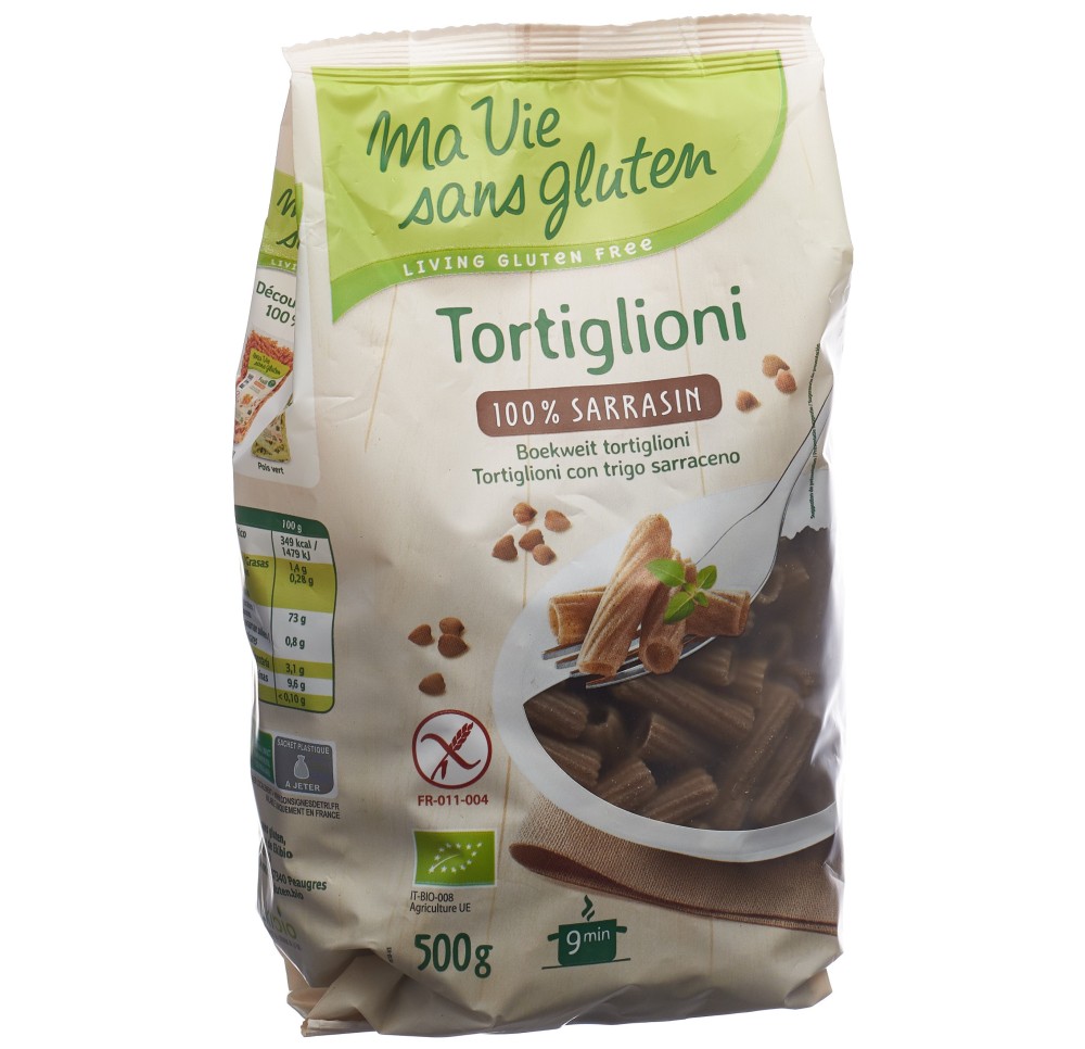 MA VIE S GLUT Tortiglioni 100% sarrasin 500 g