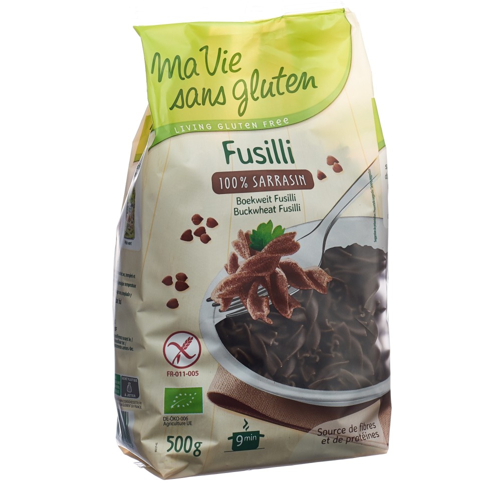 MA VIE S GLUT Fusilli 100% sarrasin 500 g