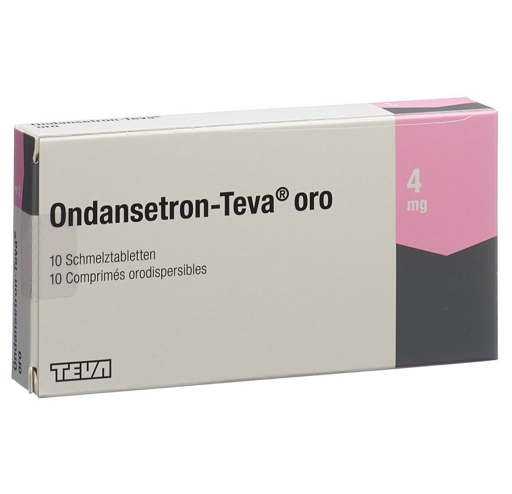 ONDANSETRON Teva oro cpr orodisp 4 mg sach 10 pce