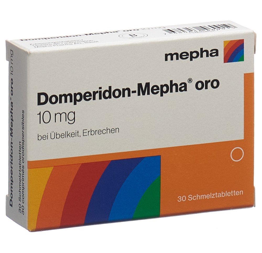 DOMPERIDON Mepha oro cpr orodisp 10 mg 30 pce