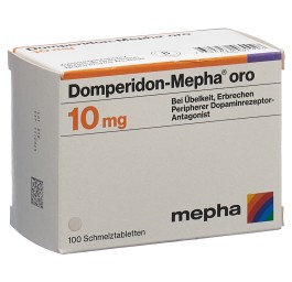 DOMPERIDON Mepha oro cpr orodisp 10 mg 100 pce