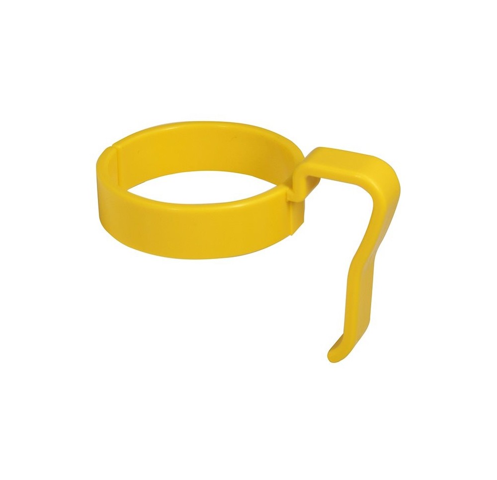 SUNDO poignée jaune pour gobelet rainuré