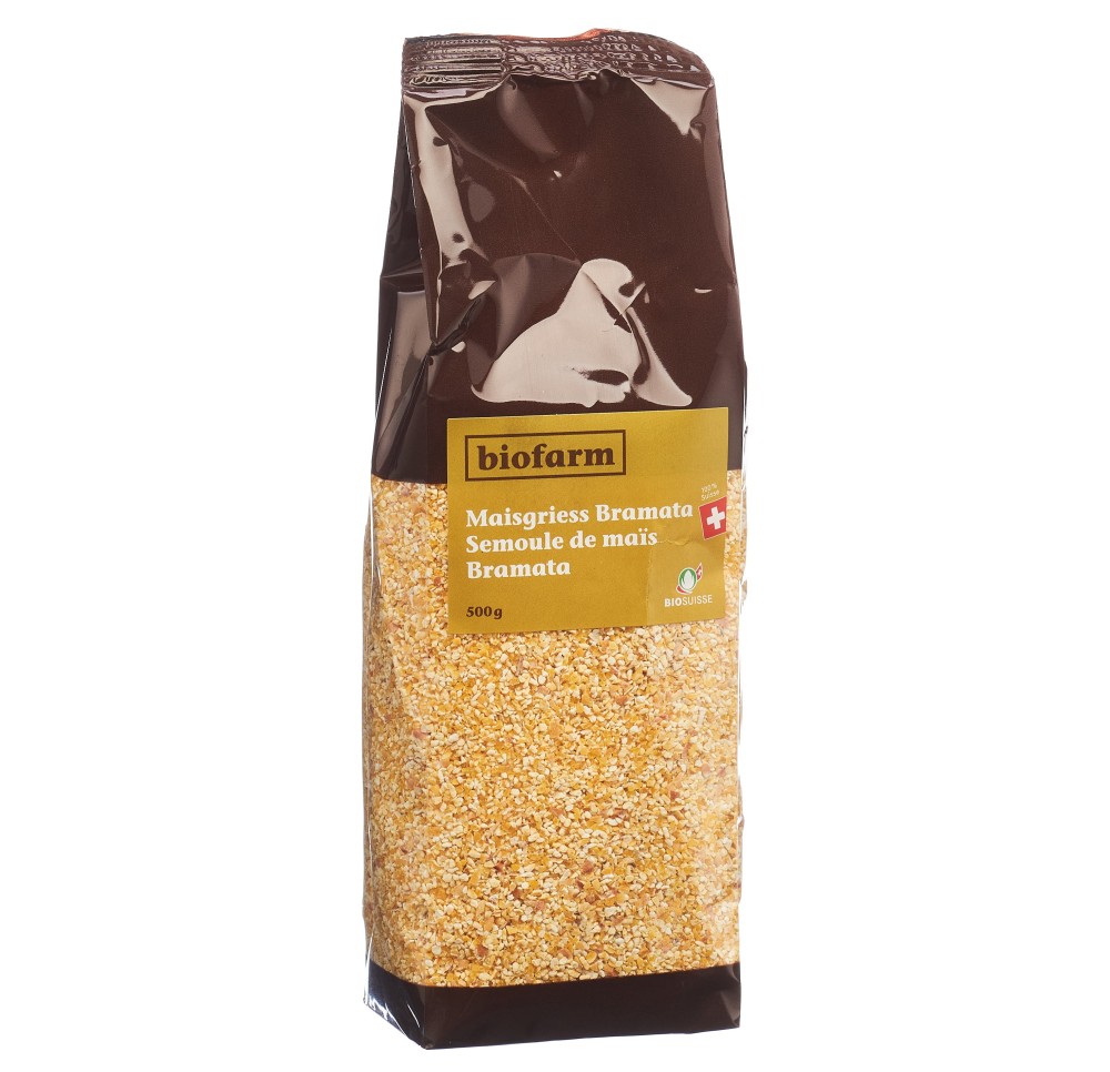 BIOFARM semoule maïs Bramata bourgeon sach 500 g