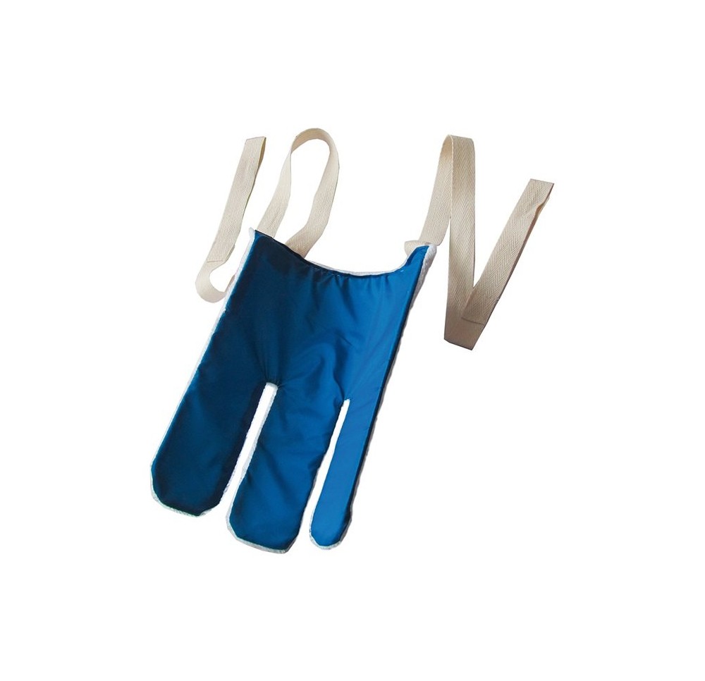 SUNDO aide à l'enfilage chaussettes bleu/blanc