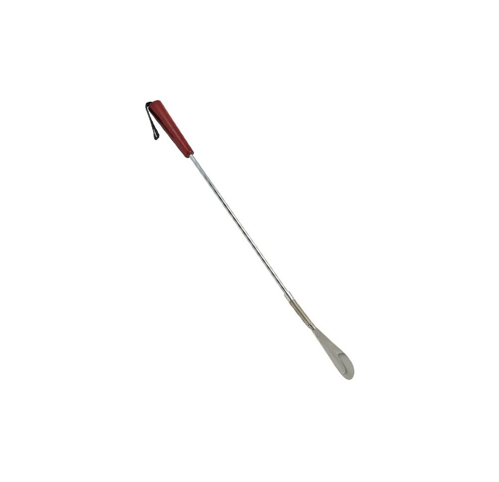 SUNDO chausse-pied métal chr ressort 65cm