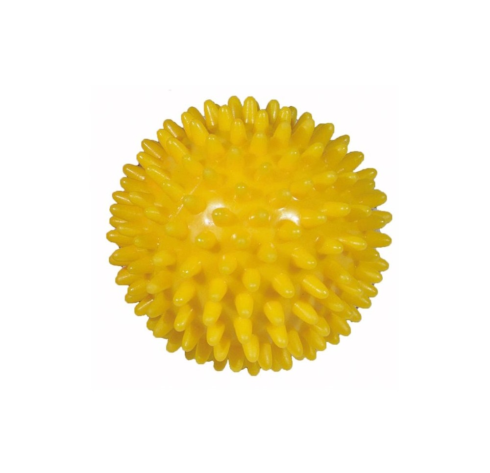 SUNDO balle massage picots ø8cm jaune