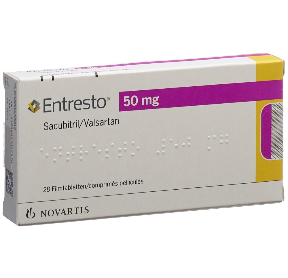 ENTRESTO cpr pell 50 mg 28 pce