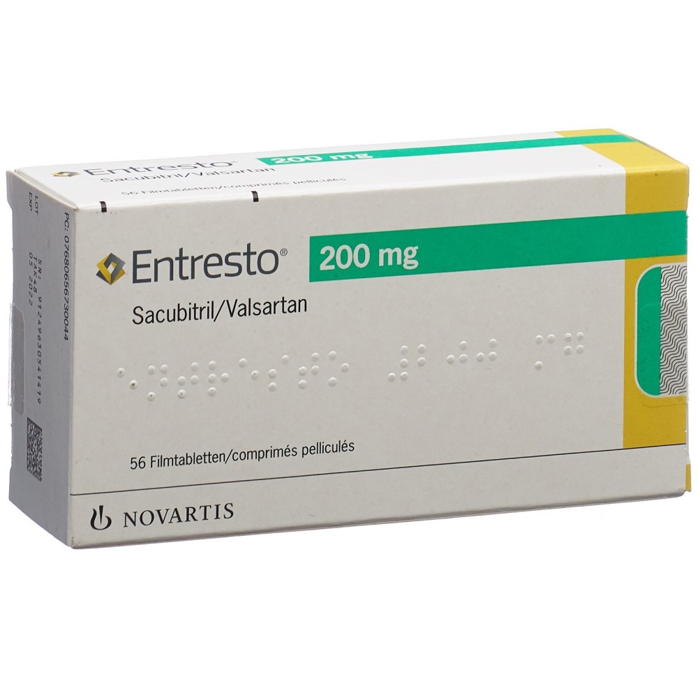 ENTRESTO cpr pell 200 mg 56 pce