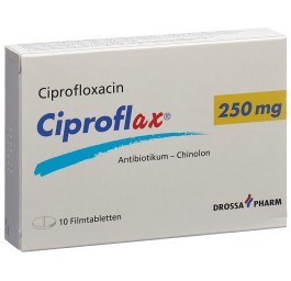 CIPROFLAX cpr pell 250 mg 10 pce