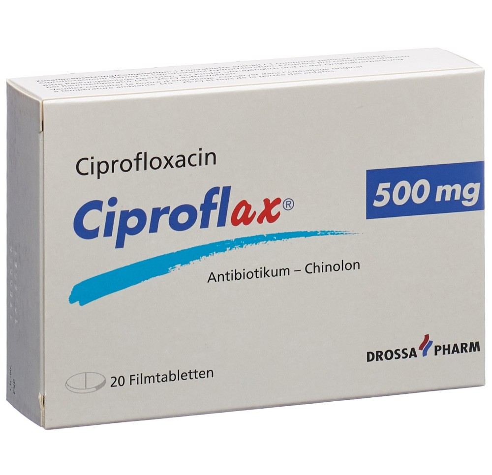 CIPROFLAX cpr pell 500 mg 20 pce