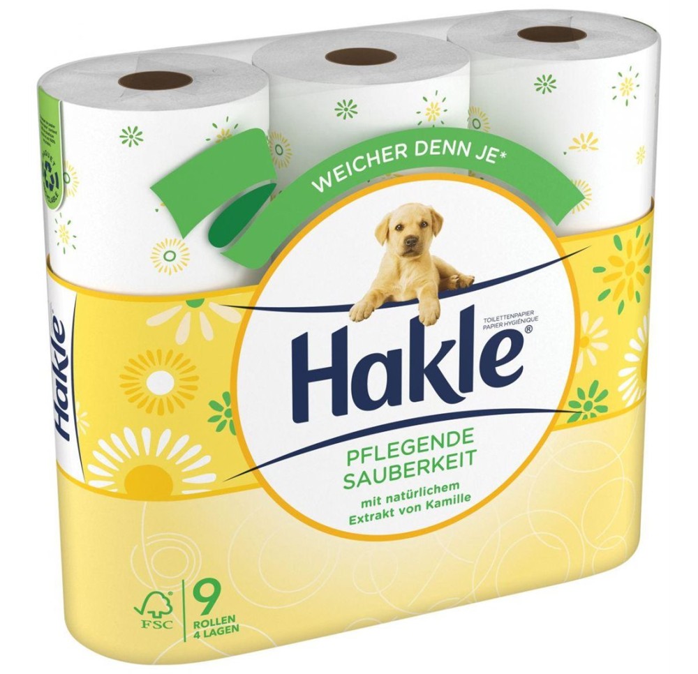 HAKLE papier toile propreté traitante 9 pce