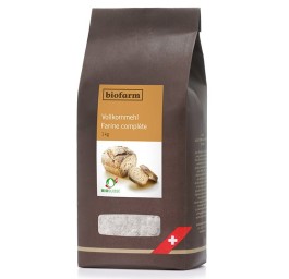 BIOFARM farine complète bourgeon sach 1 kg