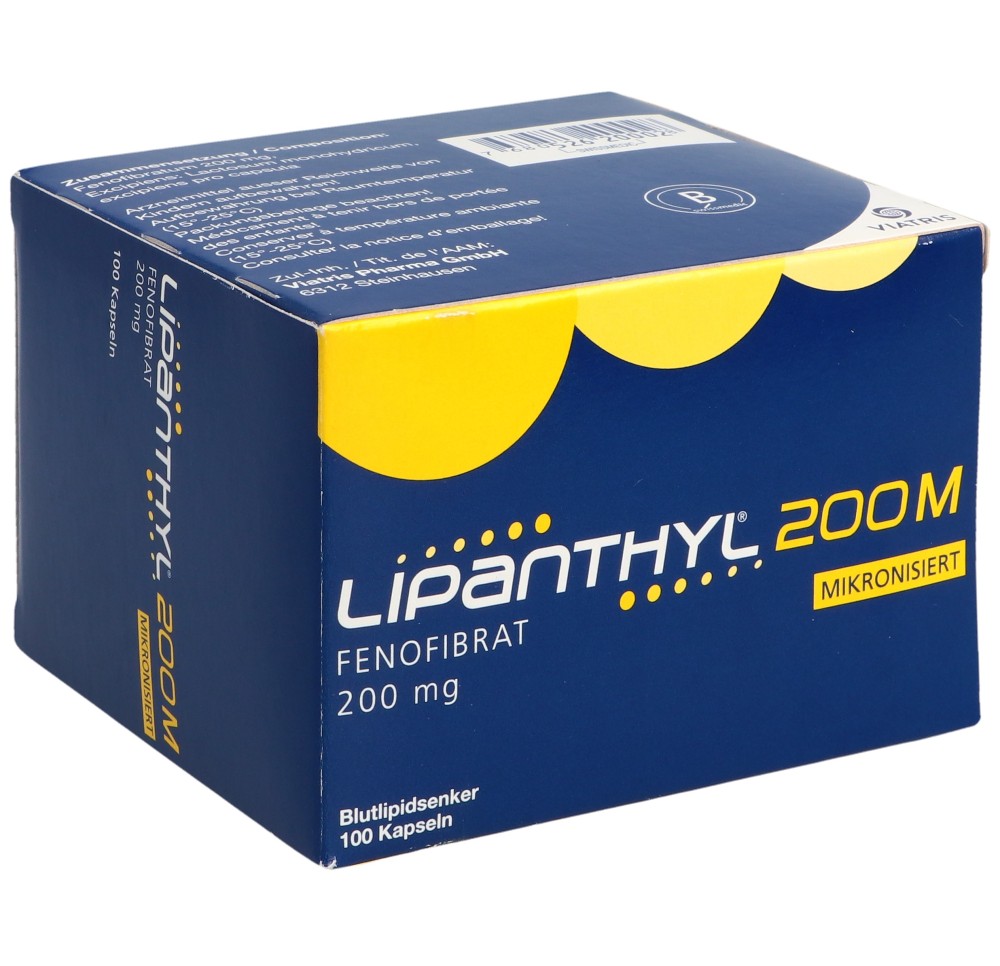LIPANTHYL 200 M caps 200 mg 100 pce