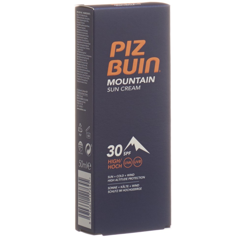 PIZ BUIN Mountain cream SPF 30 tb 50 ml
