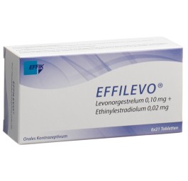EFFILEVO cpr pell 0.10 mg/ 0.02 mg 6 x 21 pce