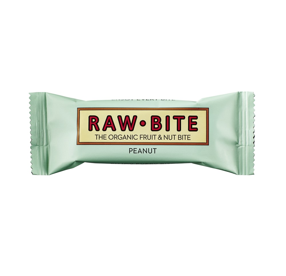 RAW BITE Barre crue cacahuètes 50 g