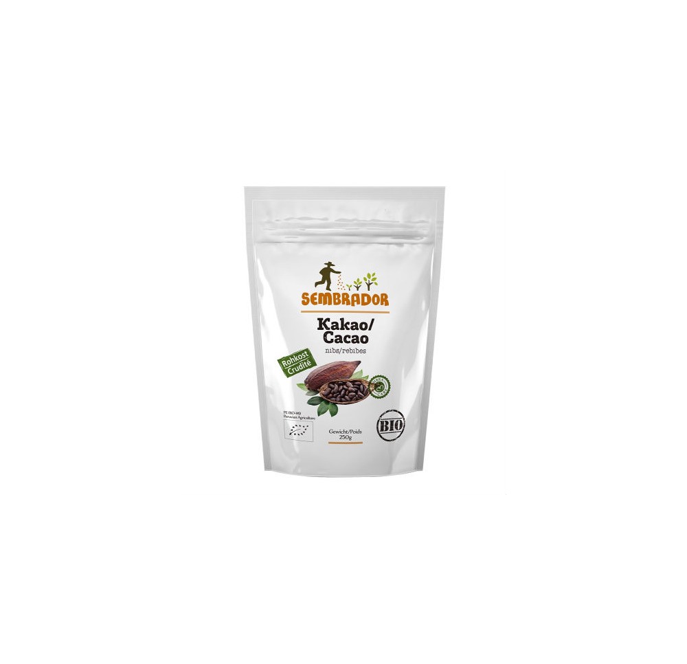 SEMBRADOR fèves cacao Fairtrade bio sach 250 g