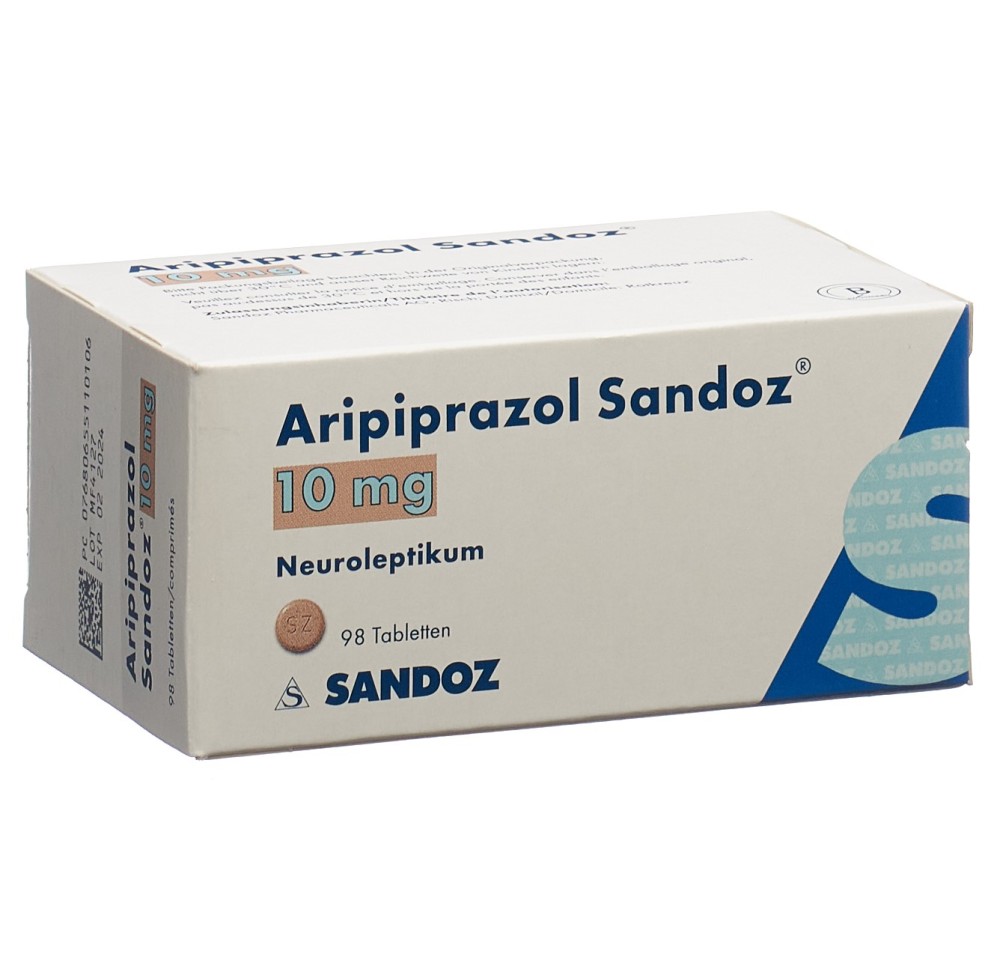 ARIPIPRAZOLE Sandoz cpr 10 mg 98 pce