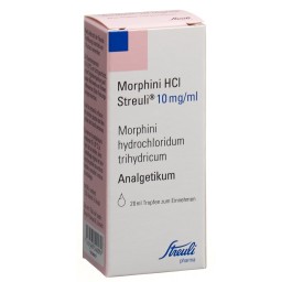 MORPHINI HCL Streuli gouttes 10 mg/ml fl 20 ml