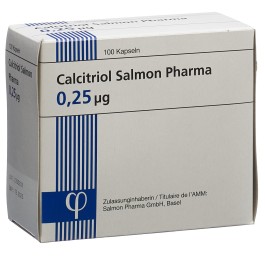 CALCITRIOL Salmon Pharma caps 0.25 mcg 100 pce