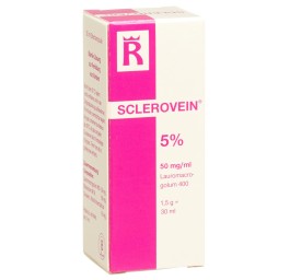 SCLEROVEIN sol inj 5 % i.v. flac 30 ml