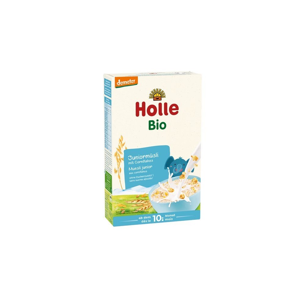 HOLLE Bio-Muesli Juniors 3 céré a corn-flake 250 g