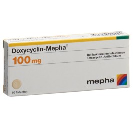 DOXYCYCLIN Mepha cpr 100 mg 10 pce