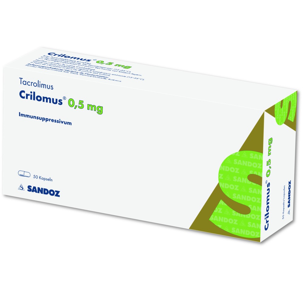 CRILOMUS caps 0.5 mg 50 pce