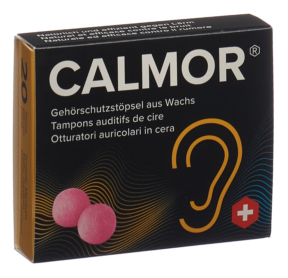 CALMOR tampons auditifs de cire 20 pce