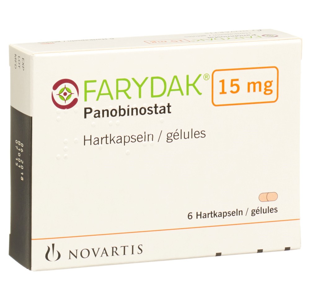 FARYDAK caps 15 mg 6 pce