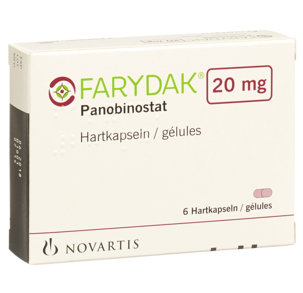FARYDAK caps 20 mg 6 pce