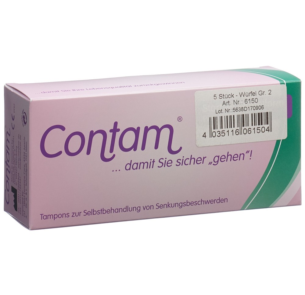 CONTAM cube 37mm taille 2 5 pce