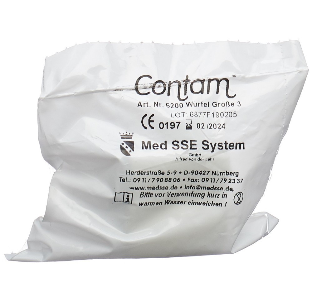 CONTAM cube 42mm taille 3 5 pce