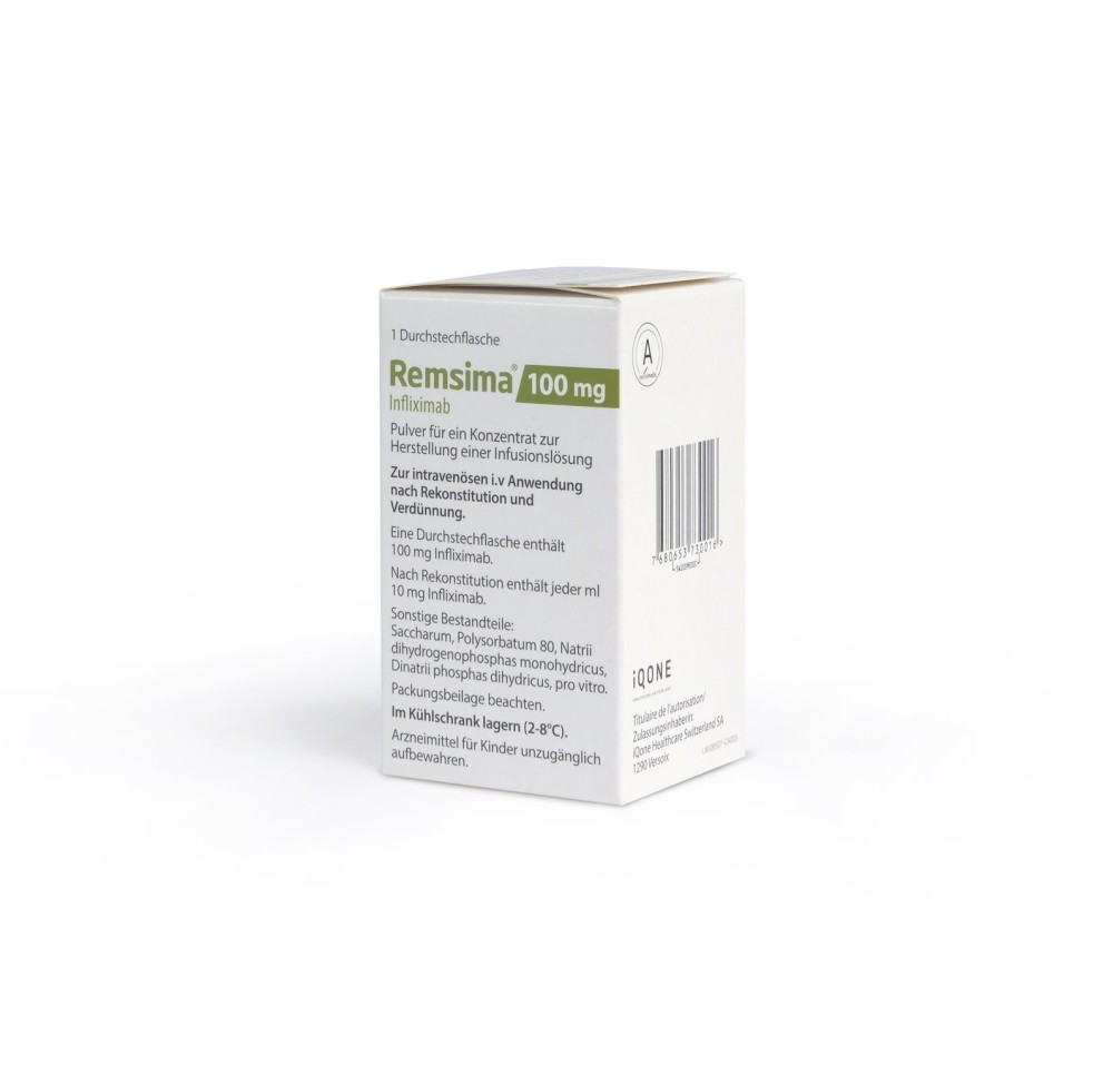 REMSIMA subst sèche 100 mg flac
