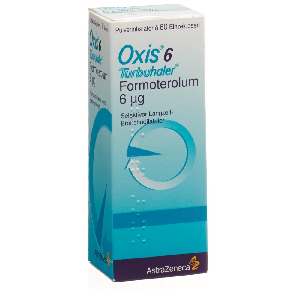 OXIS turbuhaler pdr inh 6 mcg/dose 60 dos