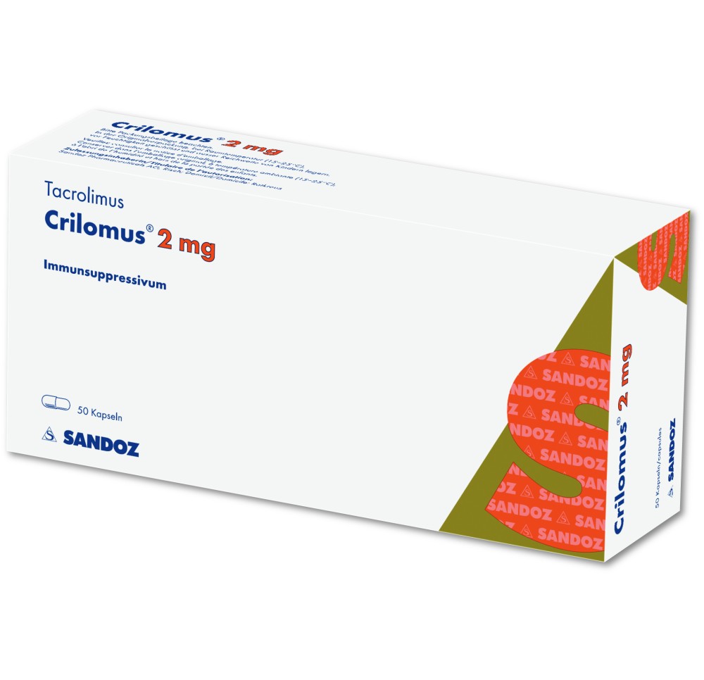 CRILOMUS caps 2 mg 50 pce