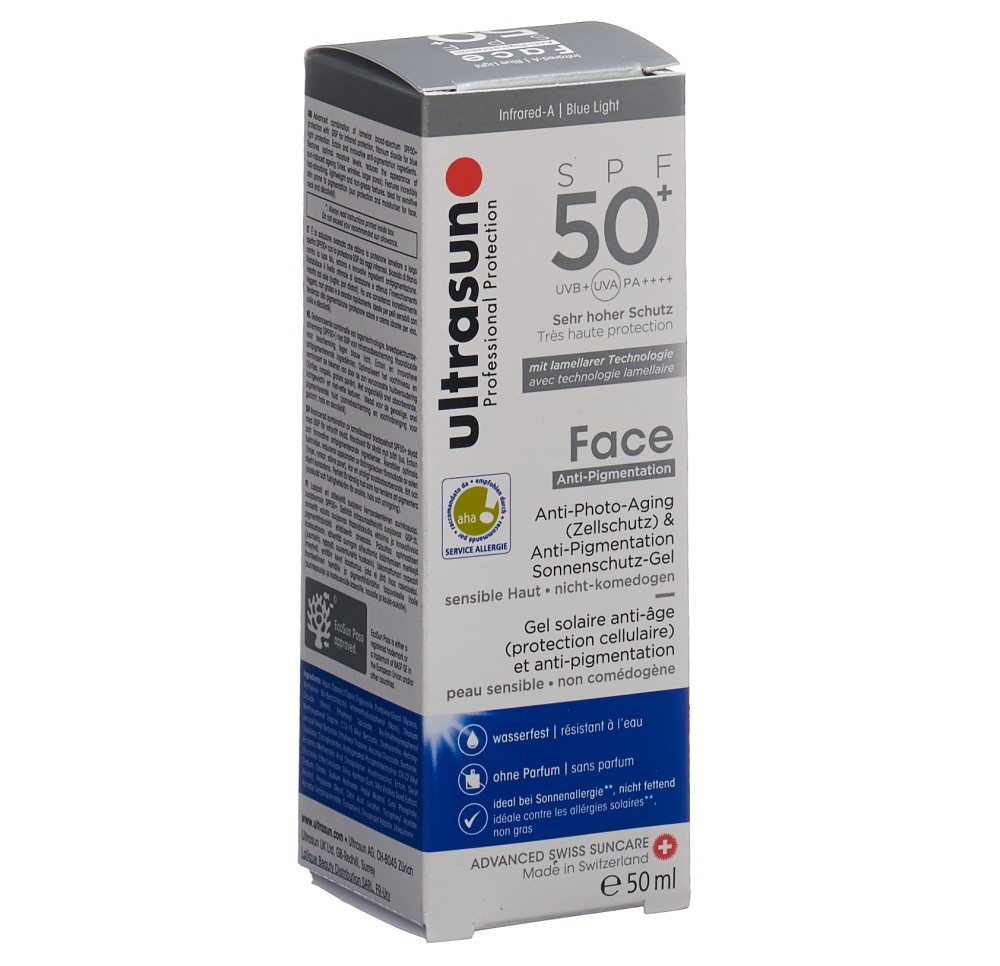 ULTRASUN Face Anti-Pigmentation SPF50+ 50 ml