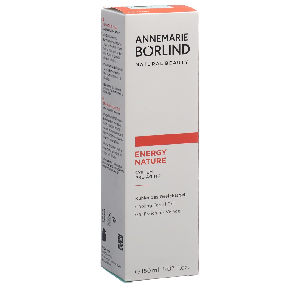 BÖRLIND ENERGYNATURE Kühlendes Gesichtsgel 150 ml