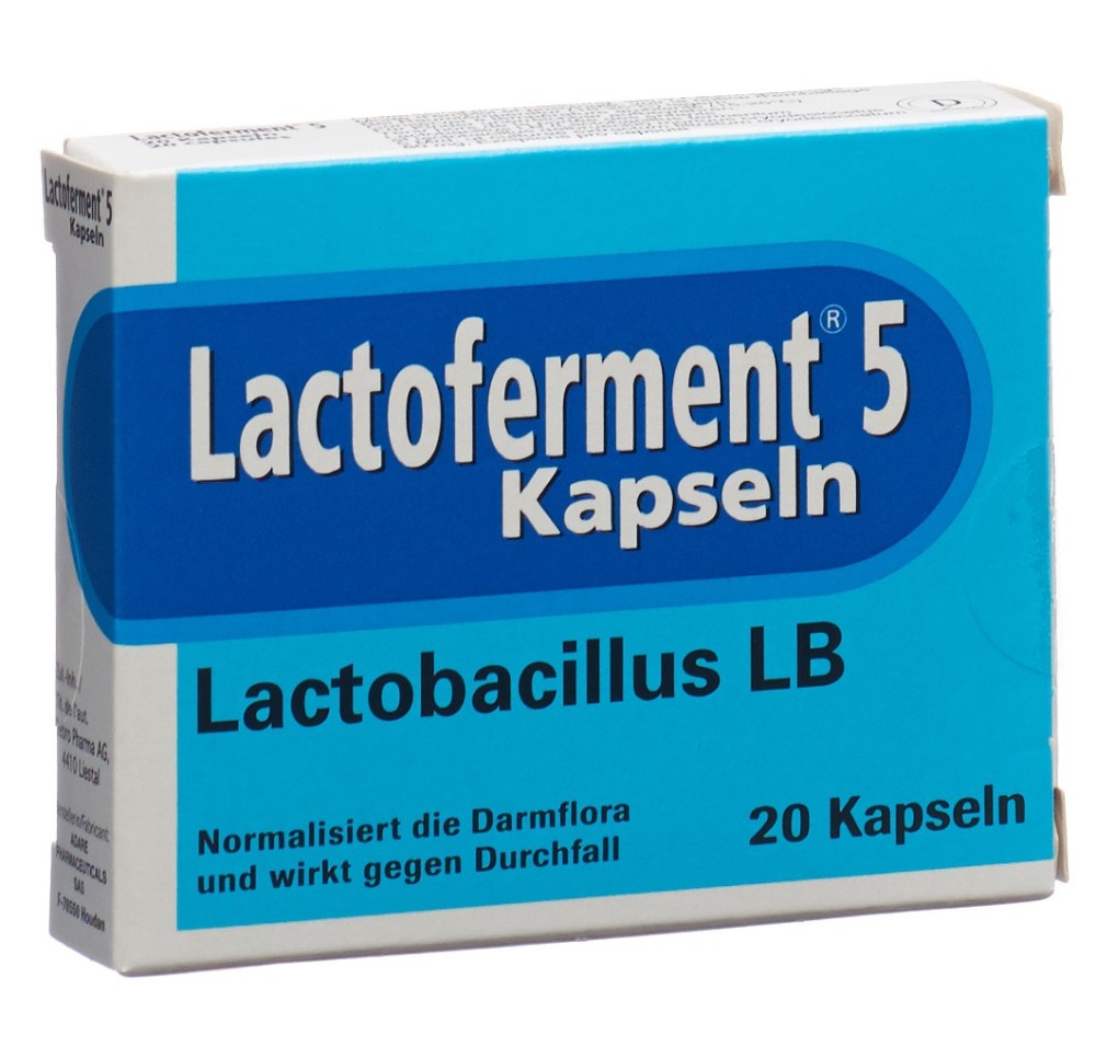 LACTOFERMENT caps 20 pce
