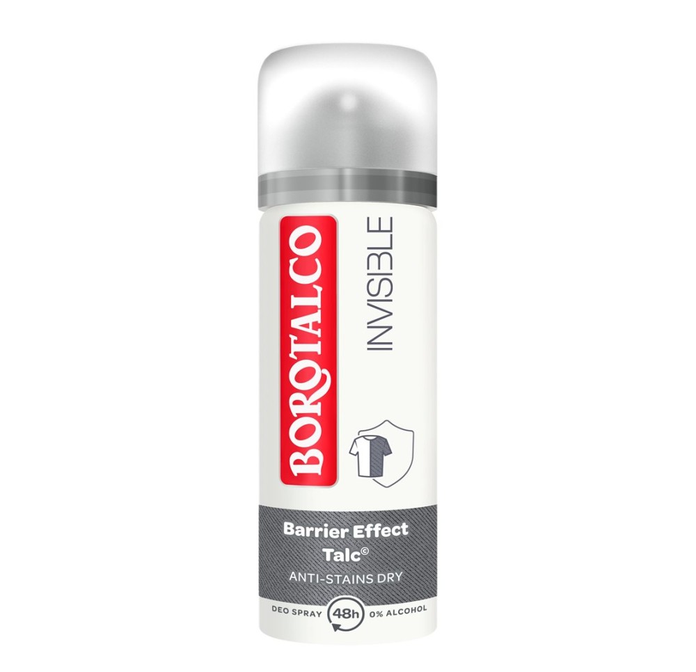 BOROTALCO Deo Invisible spray Minisize 45 ml